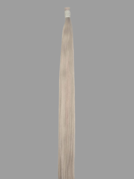 Strähnen Nr. White - platinblond - glatt